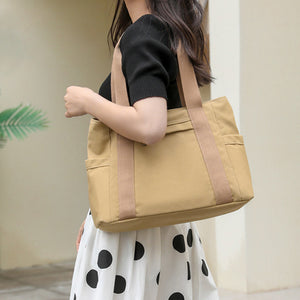 Waterdichte draagtas van canvas met grote capaciteit