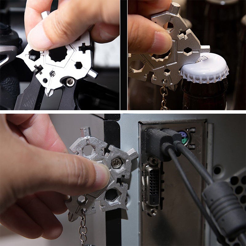 23-in-1 vijfhoekig zak gereedschap