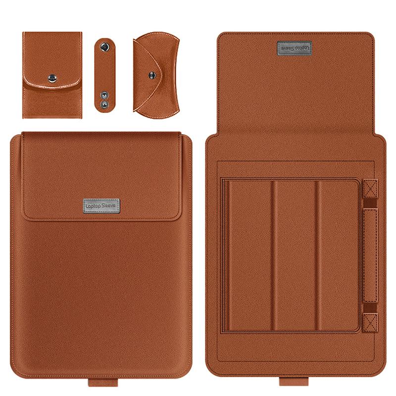 Tas voor laptophoes met standaard