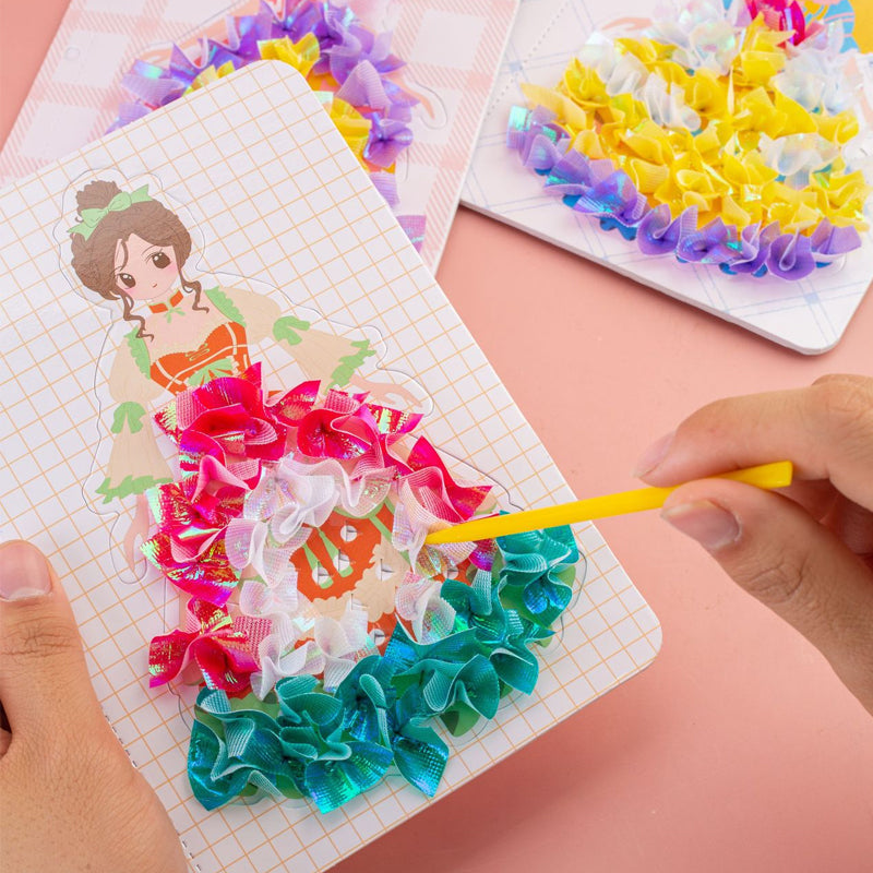 Oneindige droom uit de kindertijd hand beschilderd