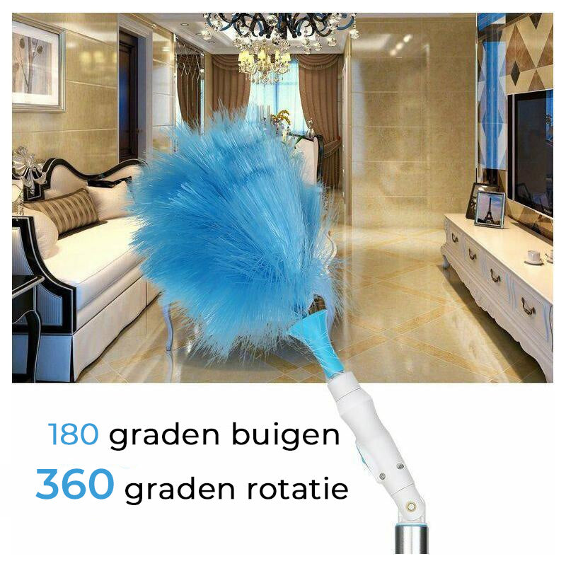Hurricane Spinning Duster met 2 borstels om te wisselen