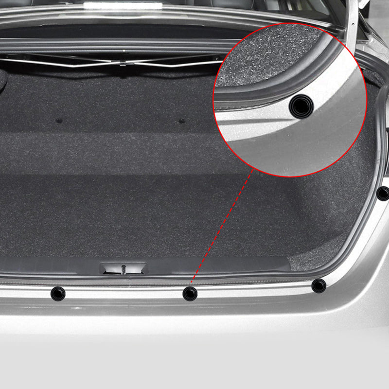 Schokabsorberende pakking voor autodeur