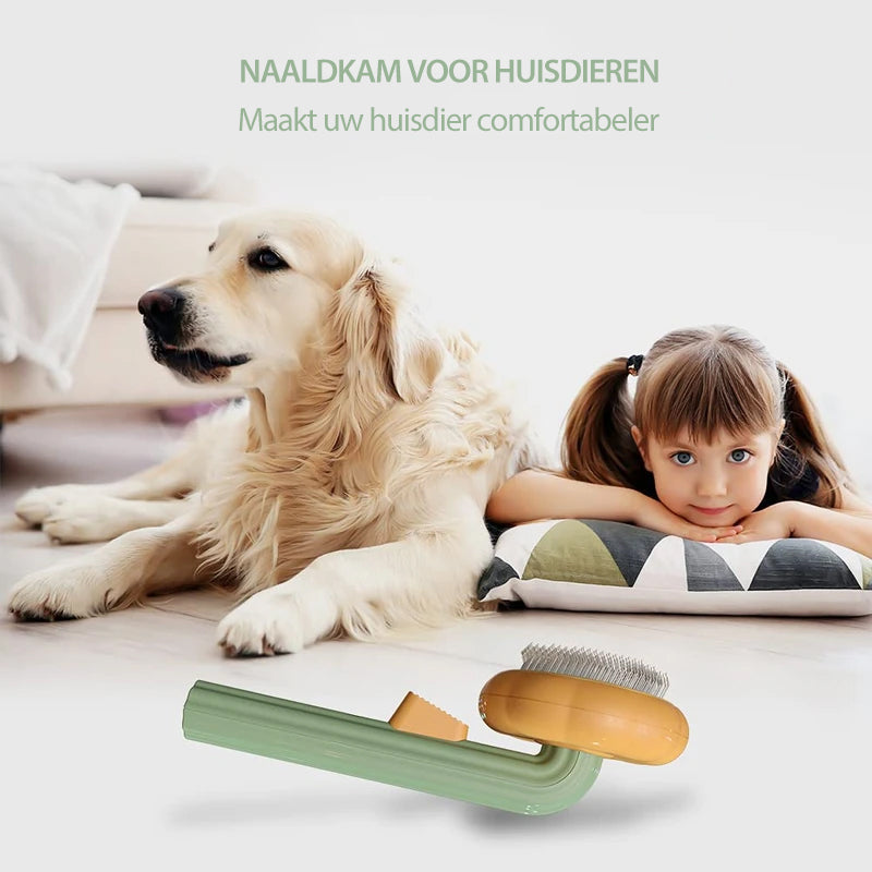 Pompoenkamborstel voor huisdieren