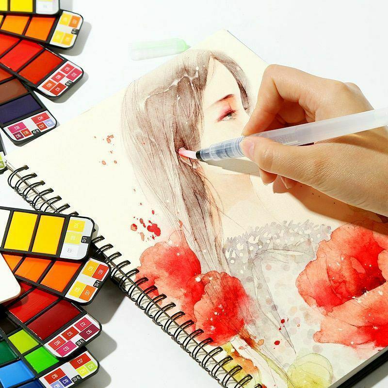 Solid Gouache Pigment Palette - laat je creativiteit spreken!
