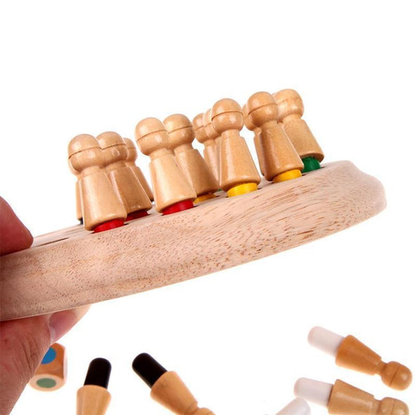 Houten Memory Match Stick Schaken