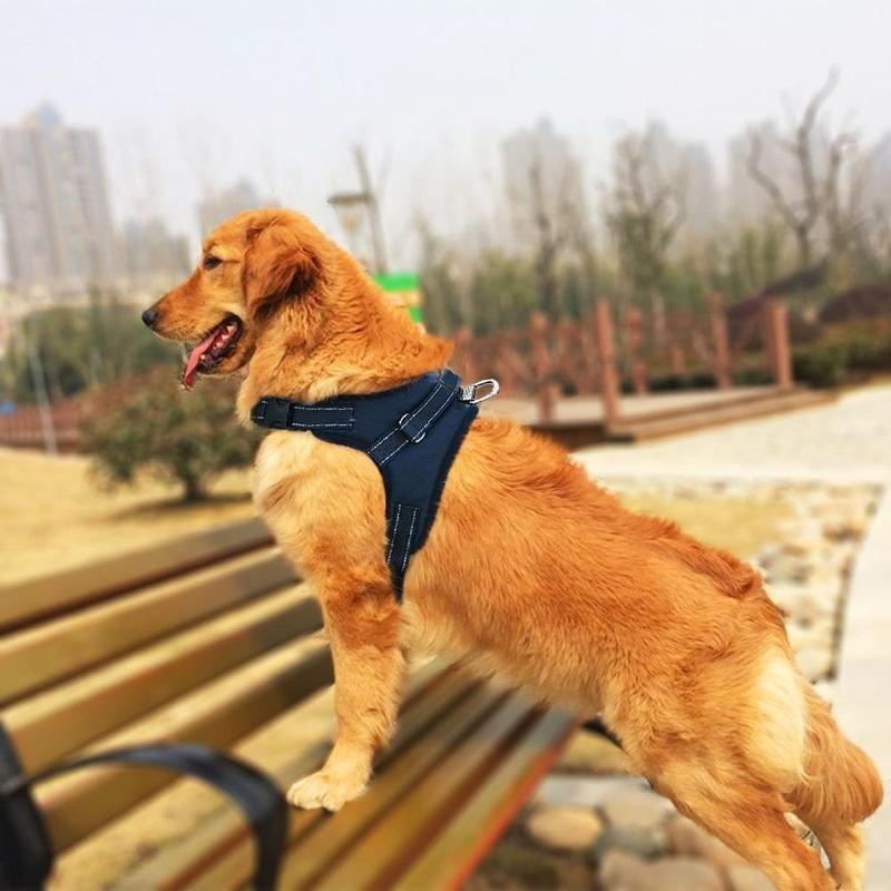 No-Pull hondentuig, verstelbaar harnas voor honden