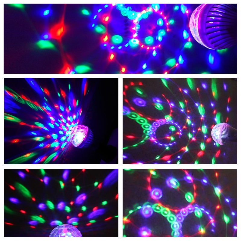 7-kleuren roterende LED-verlichting