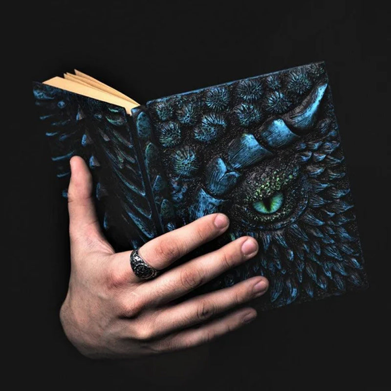 Glorieus 3D Dragon Journal-boek