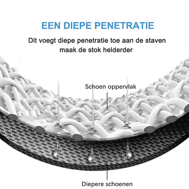 Professionele poetsschoenen vochtige doekjes