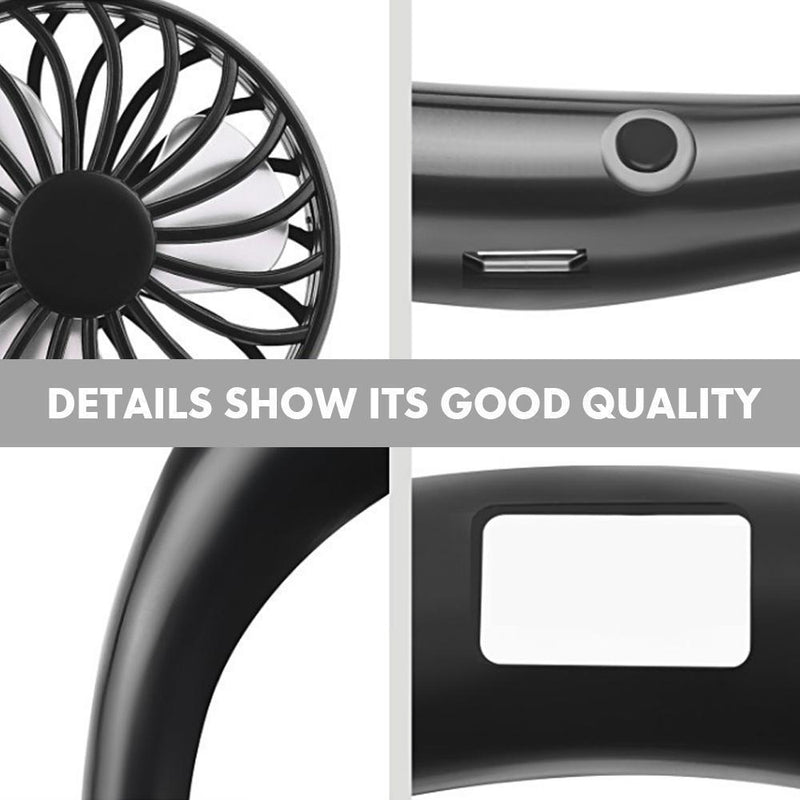 Oplaadbare mini- nekventilatoren