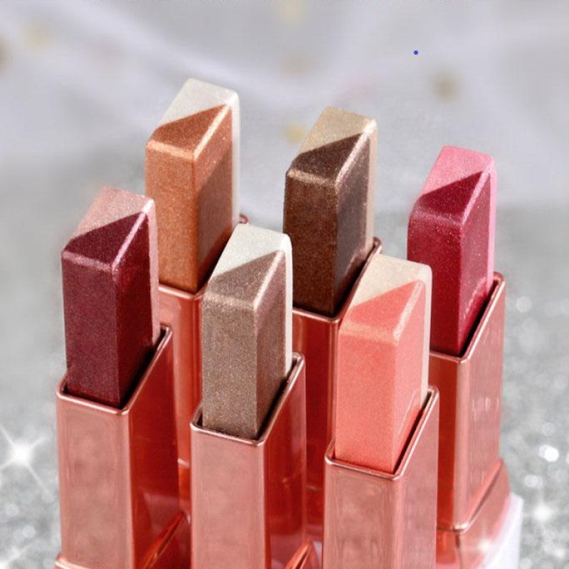 Tweekleurige oogschaduwstick met kleurovergang