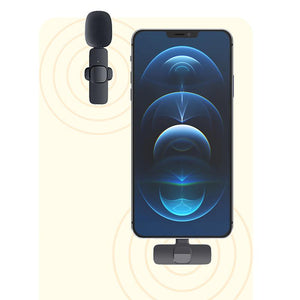 Draadloze lavaliermicrofoon