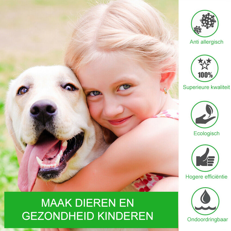 Pro Guard vlooien- en tekenhalsband voor honden