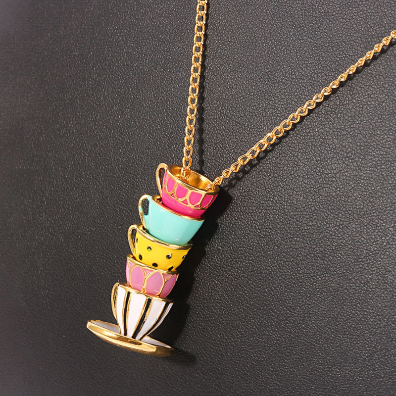 Theekopje ketting