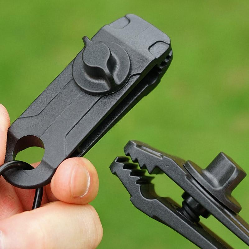 Herbruikbare Linoleum Tent Clip