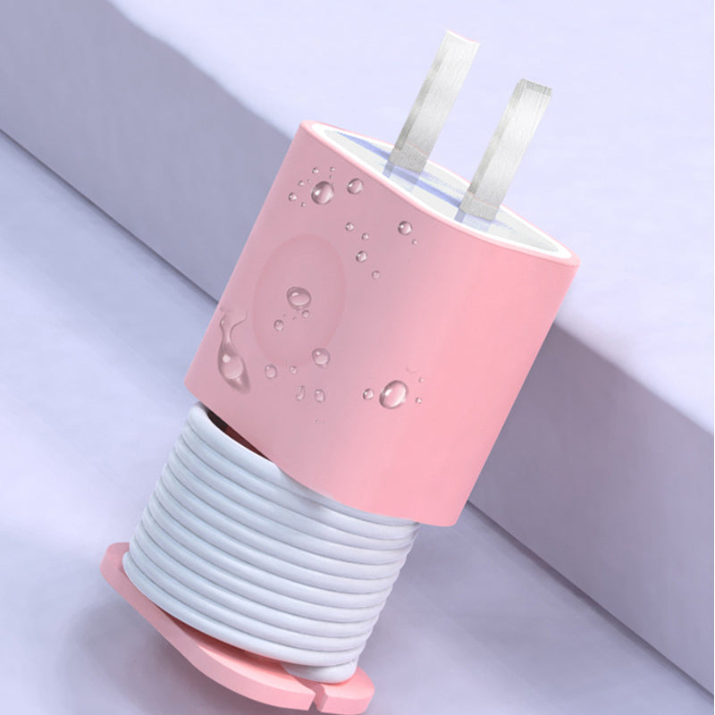 2 in 1 siliconen oplader beschermer