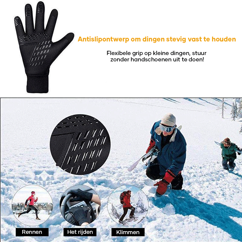 Thermische handschoenen voor touchscreen