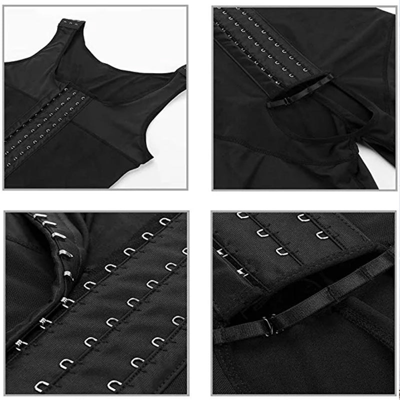 Corrigerende  kleding voor heren met volledige lichaamscompressie