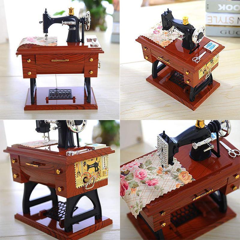 Mini Naaimachine Muziekdoos