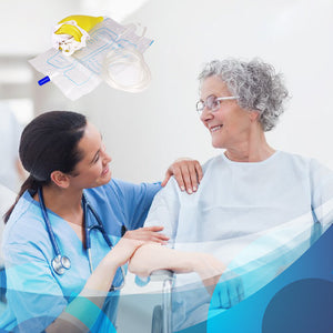 Draagbare en draagbare urinezakverzamelaar