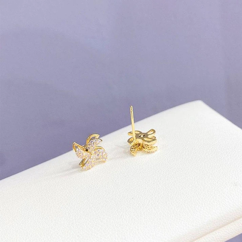 Draaiende molen oorbellen