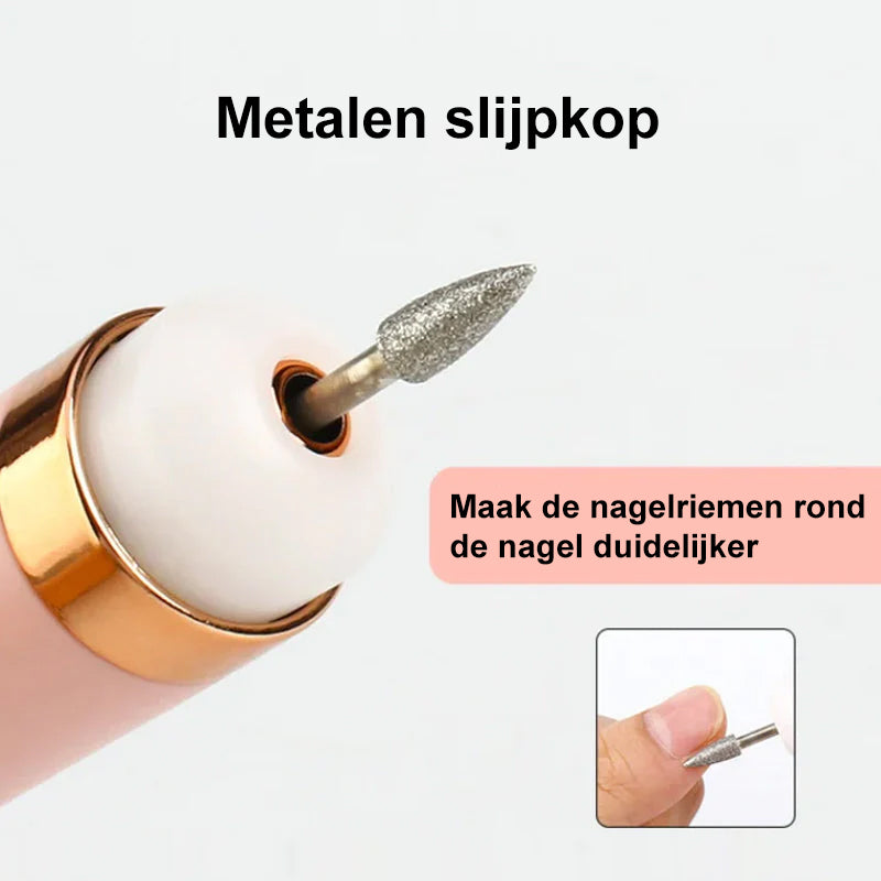 Elektrische professionele manicure nagelmachine set