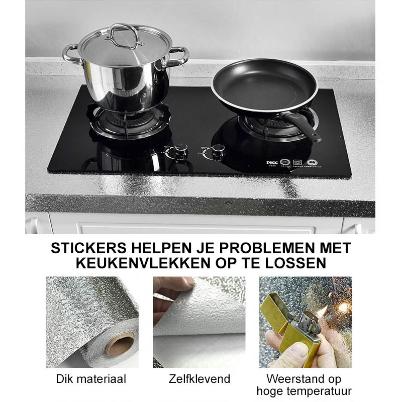 Keuken oliebestendige stickers