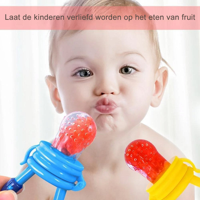 Babyfopspeen met vers fruit