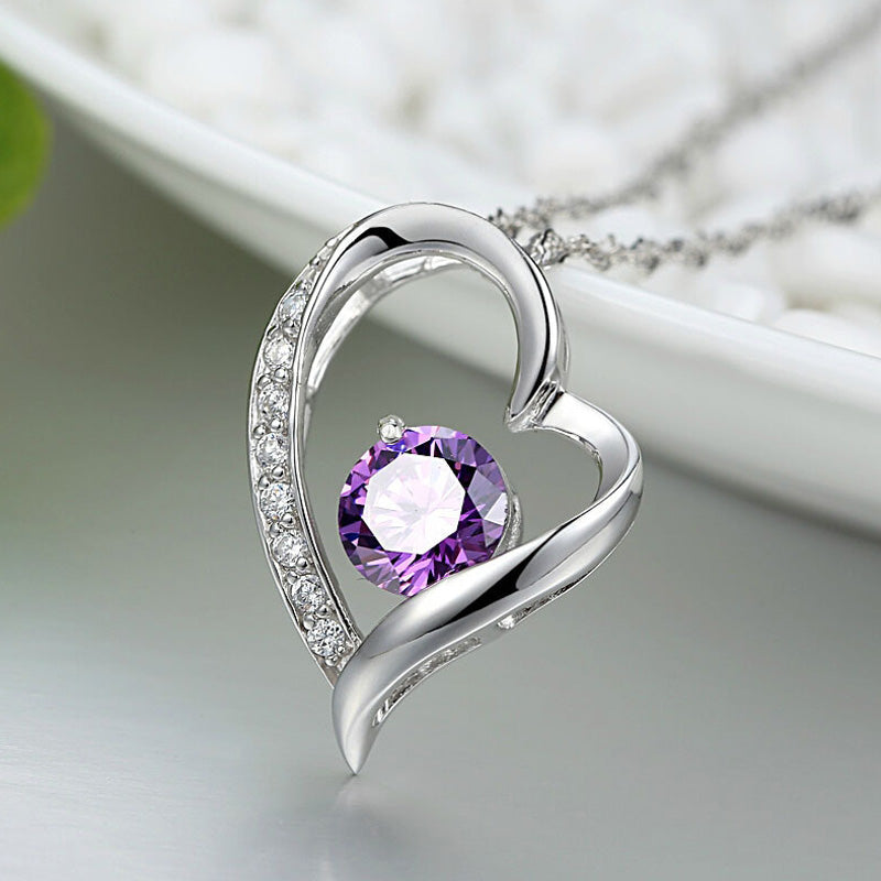 Ketting met kristallen hart