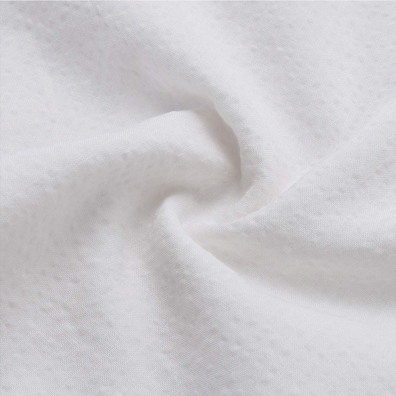 Damestop met geborduurde kant en lange mouwen van katoen