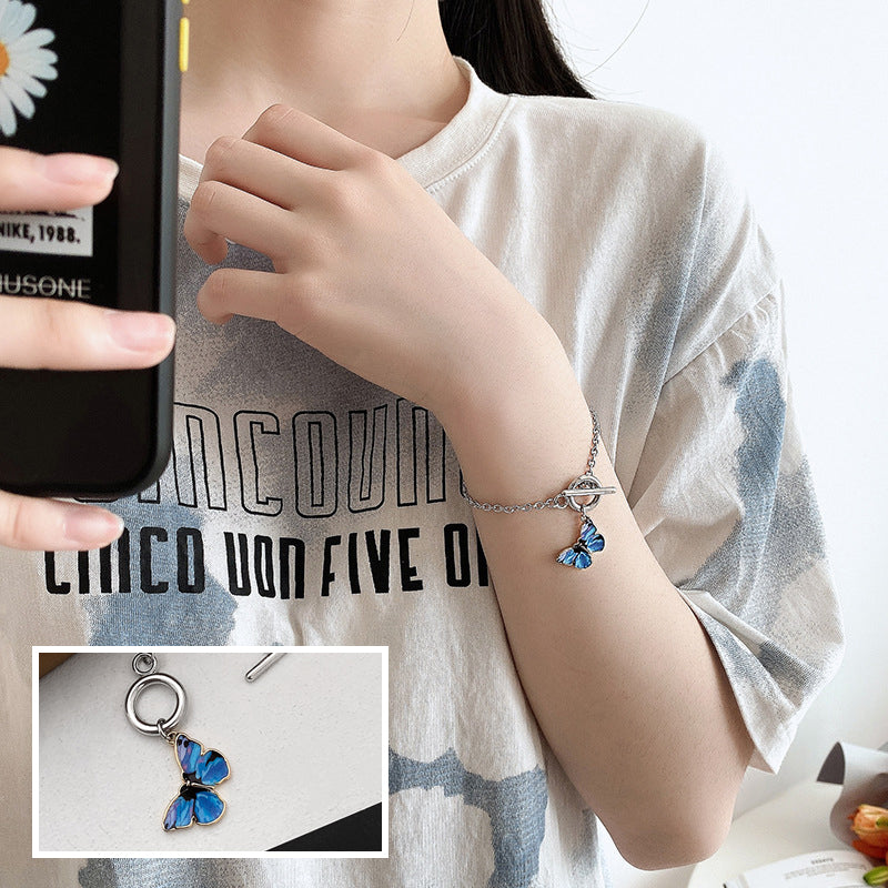 Armband met gradiënt vlinder