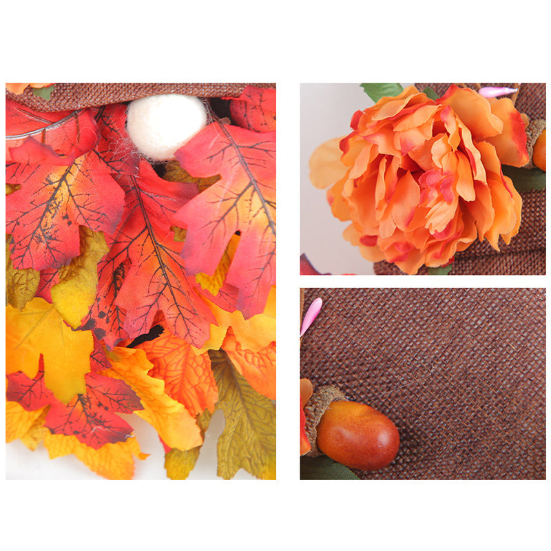 Esdoornblad hoed deur hangende hoed foto rekwisieten muur hoed