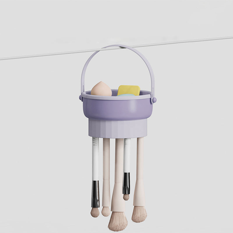 3-in-1 reinigingskom voor make-upborstels