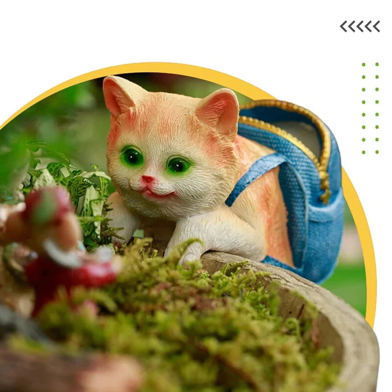 Prachtig creatief tuin ornament