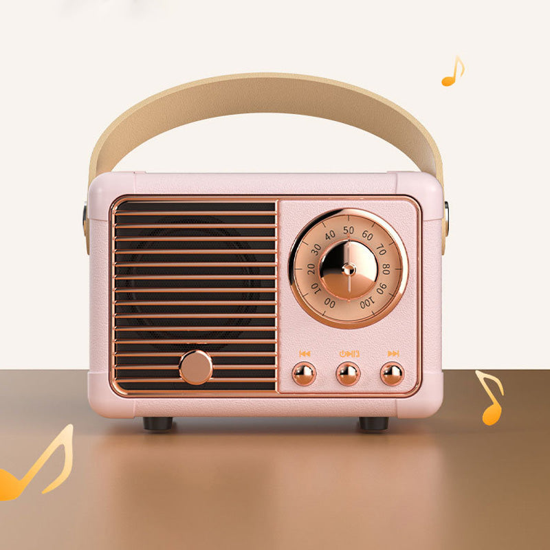 Radio-vormige Bluetooth-luidspreker