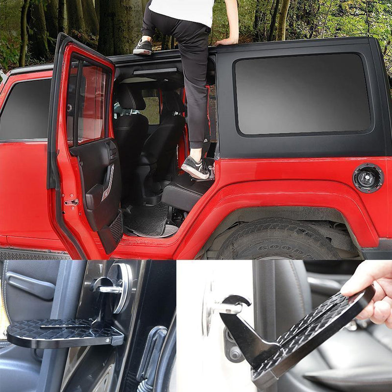 U-vormige deurklink met veiligheidshamer