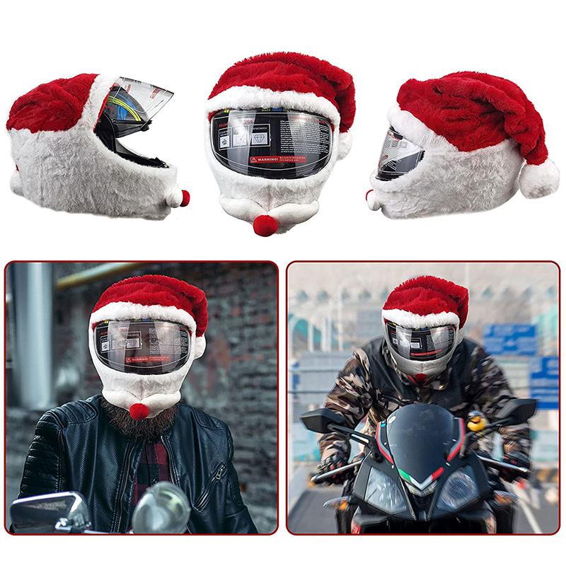 Santa Claus Motorfiets Helm Beschermer