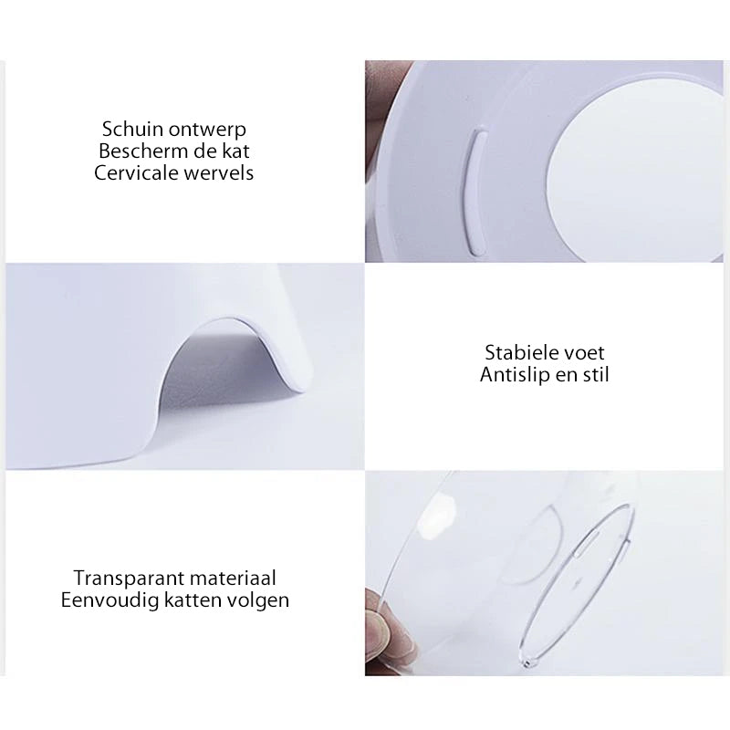 Kattenvoerbak (enkel/dubbel)