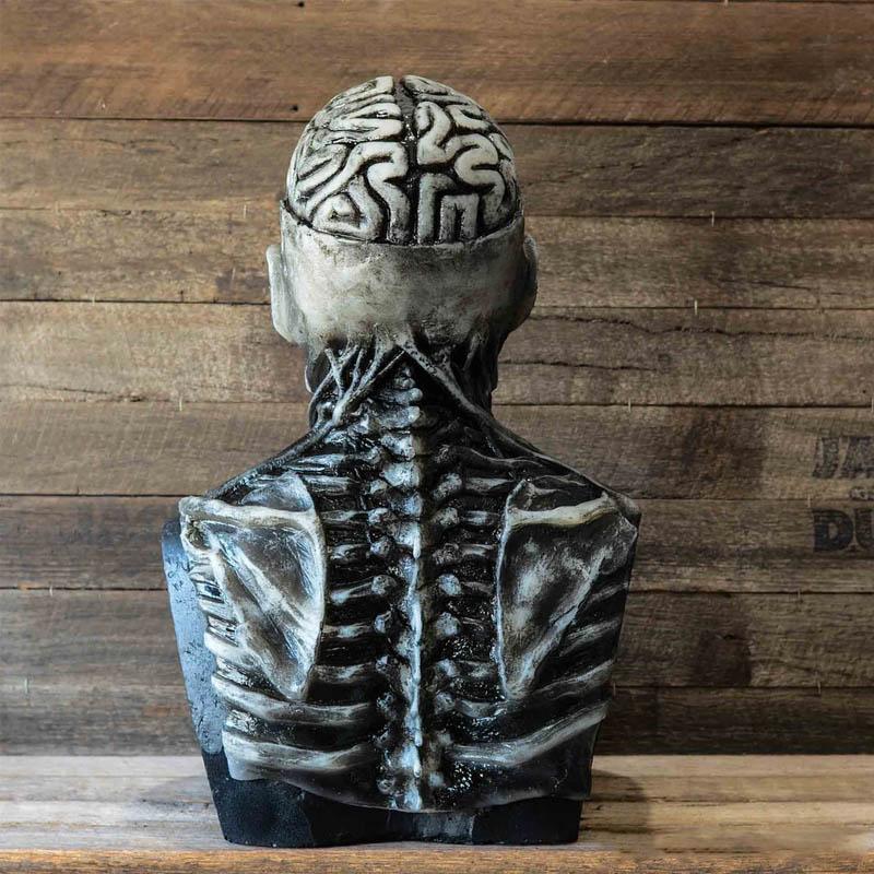 Verschrikkelijke skelet bioman masker