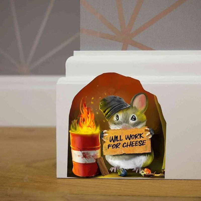 Muis muur sticker sticker