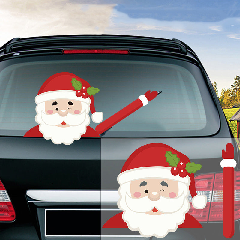Kerst auto ruitenwisser stickers