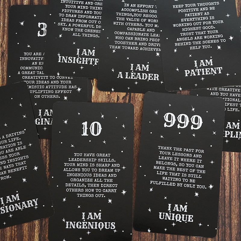 Angel Number Berichten & Bevestiging Oracle Deck