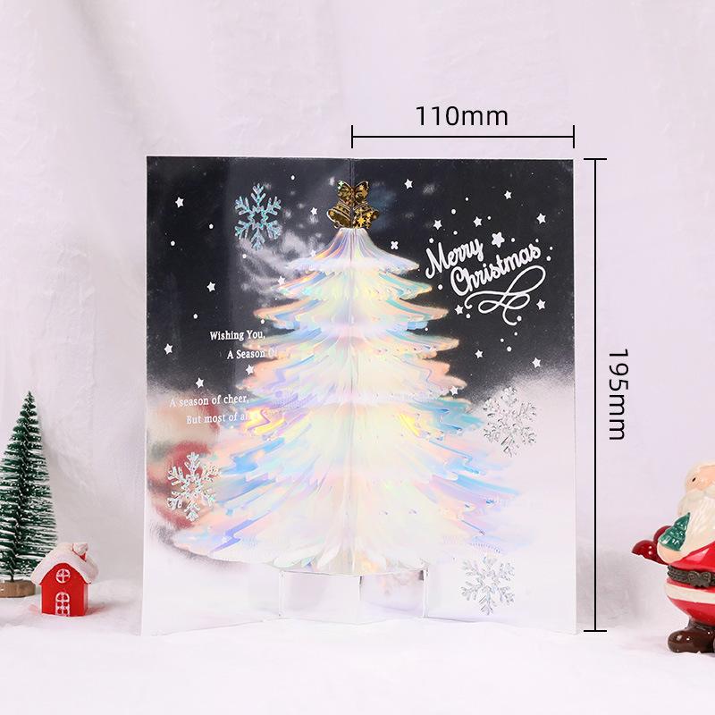 3D handgemaakte kerstkaarten