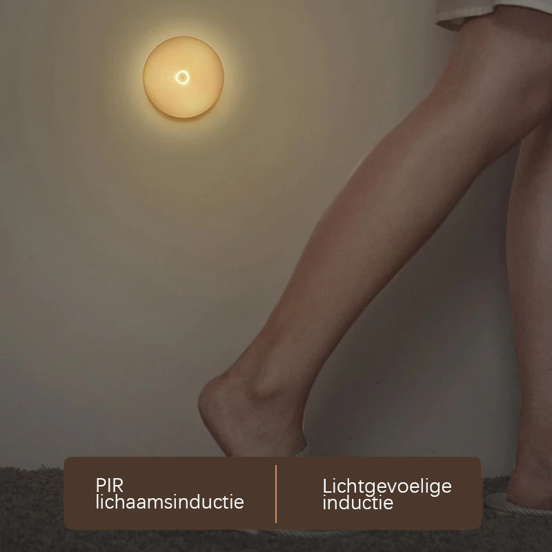 Intelligente menselijke inductie LED-nachtlampje