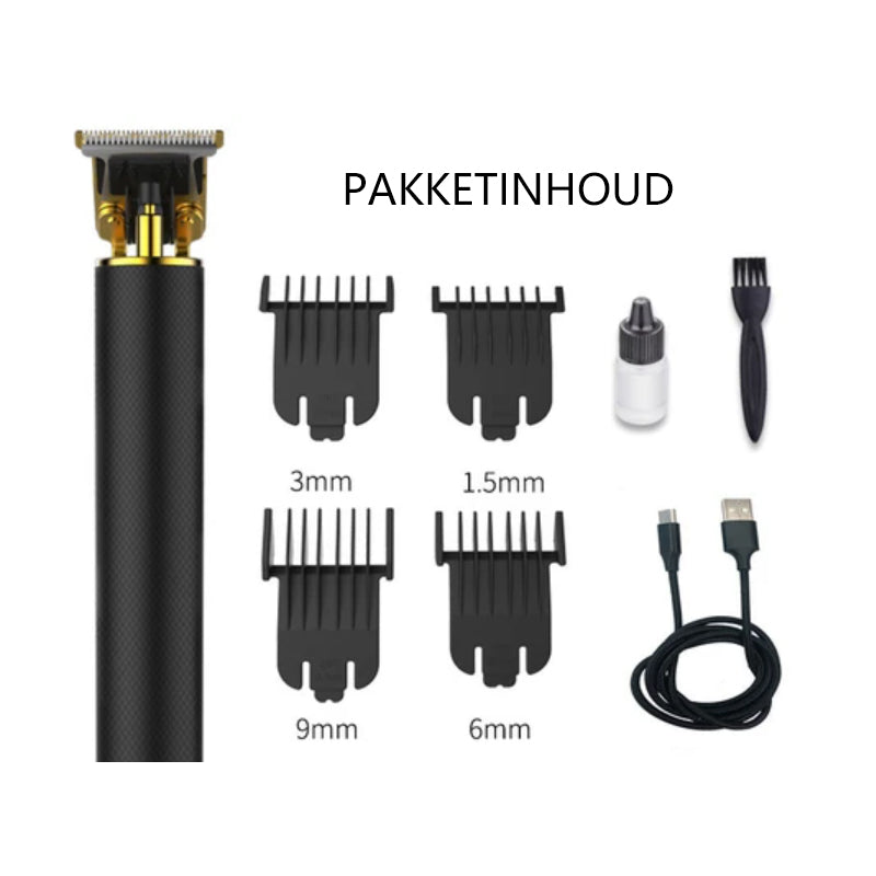 Draadloze trimmer heren tondeuse