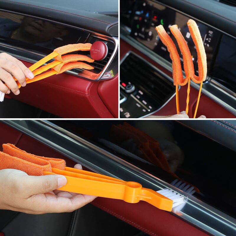 Afneembare en wasbare spleetborstel