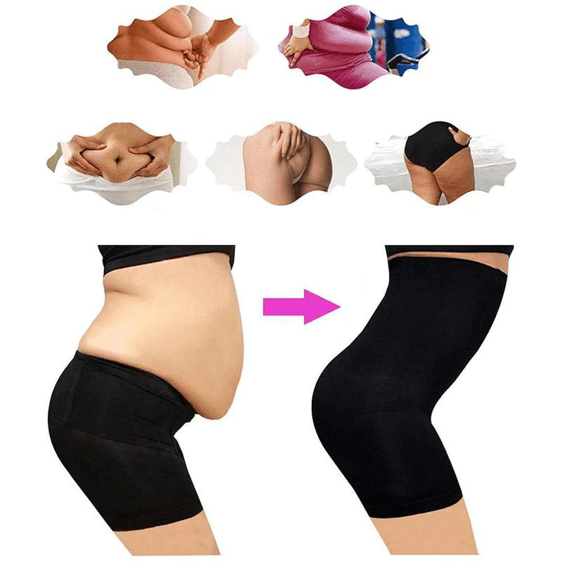 Afslankende schede Panty met platte buik