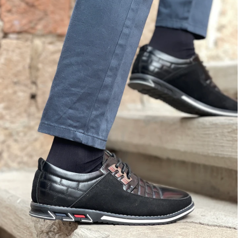 Fangge Britse zakelijke casual herenschoenen