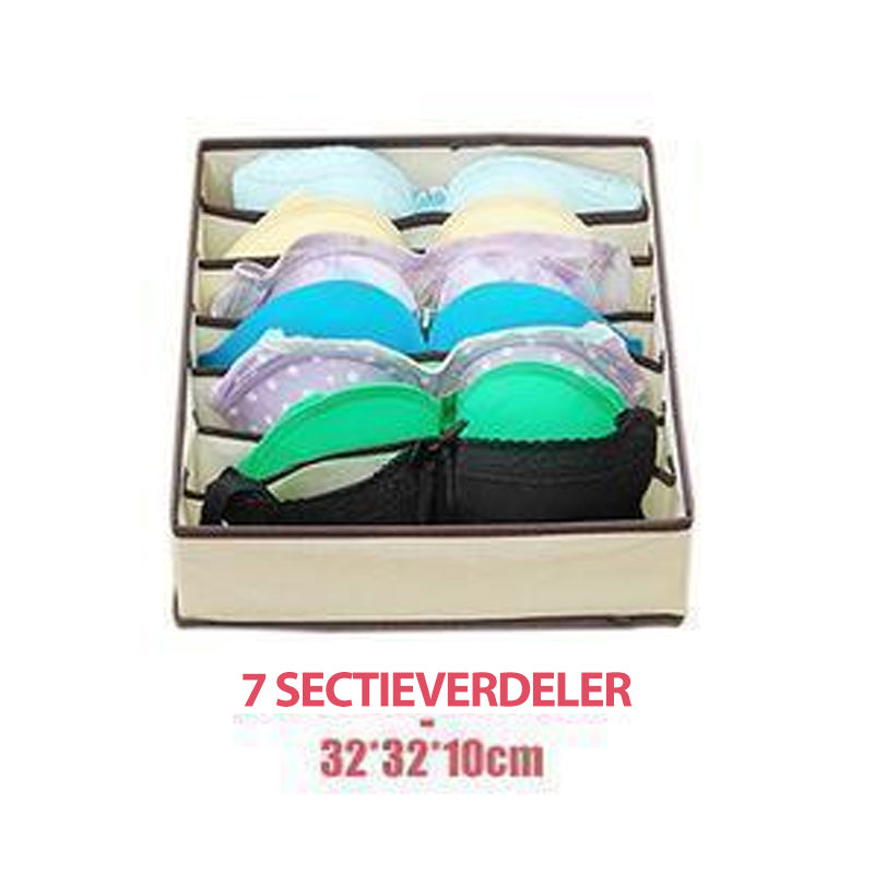 Opvouwbare kastondergoedorganizer (4 foto's / 1 set)