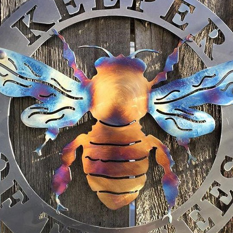 Pre-Sale>>Keeper of the Bees Metal Art